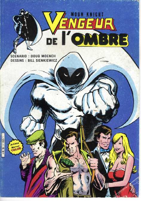 Scan de la Couverture Moon Knight n 1